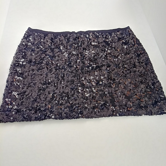 London Jean Sequin Skirt - Picture 3 of 5